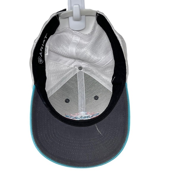 Coronado Brewing Company Mermaid SnapBack Ball Cap OS Gray Wool Blend Blue Visor - Picture 9 of 9